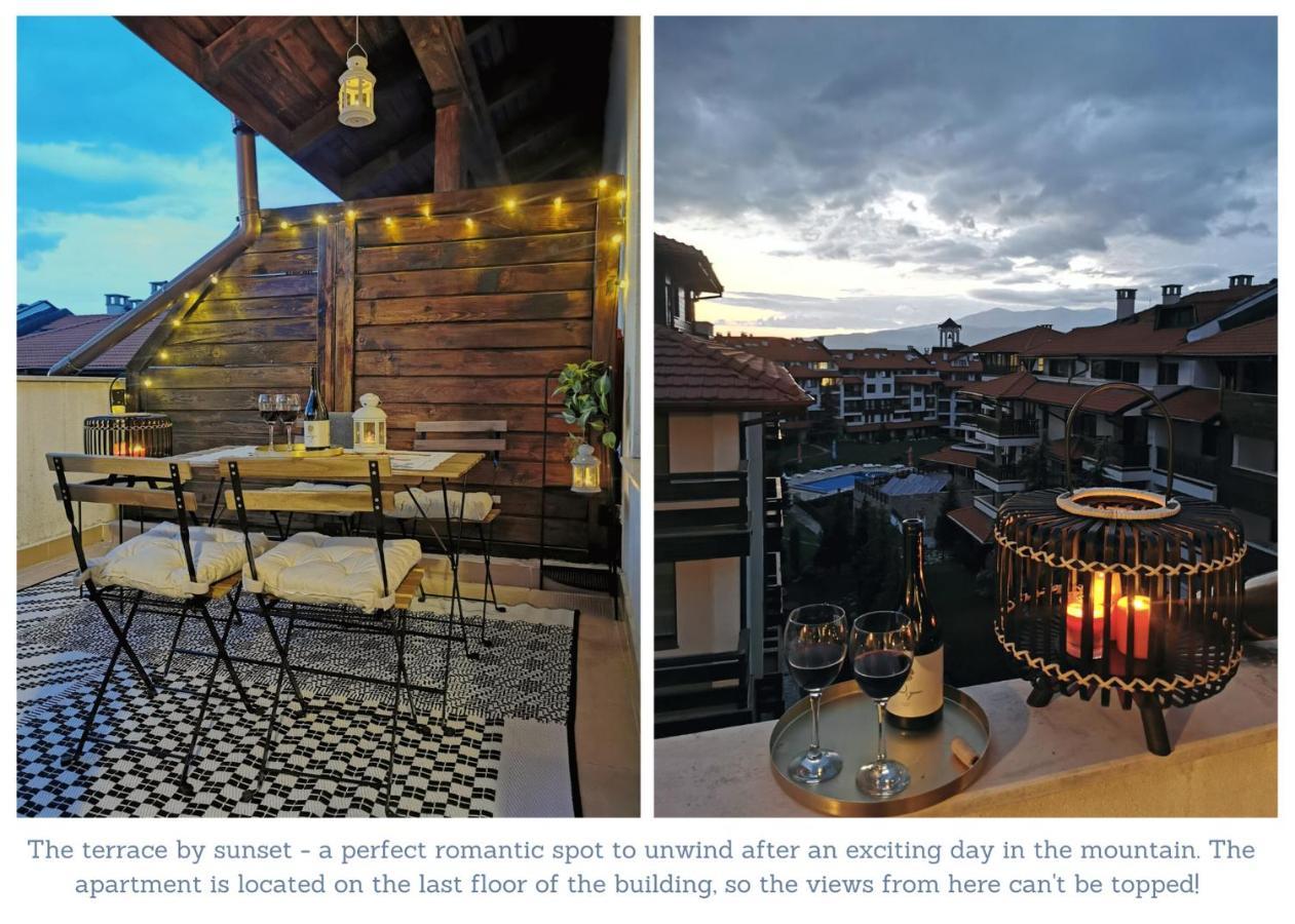 Ferienwohnung **Mountain** Views Just Next To The Gondola Lift Bansko Exterior foto